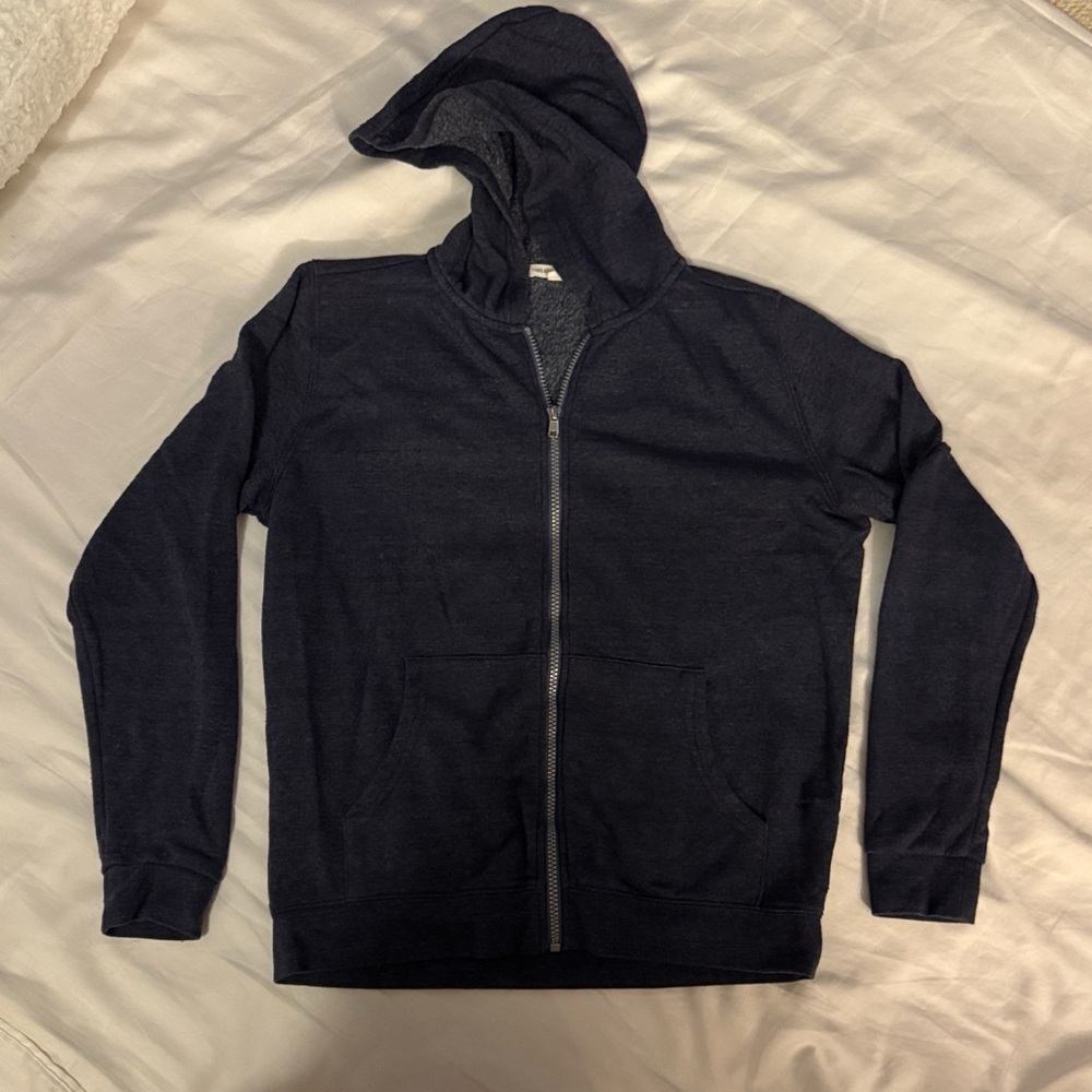 Threads 4 Thought Kids Navy Zip-Up Sweater